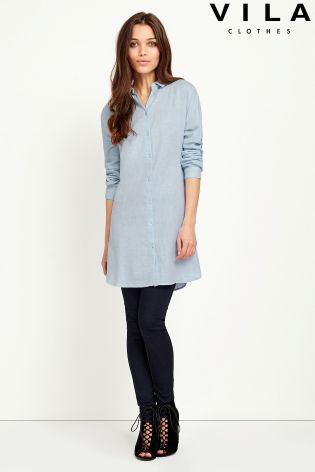 Vila Oversized 3/4 Length Sleeve Shirt